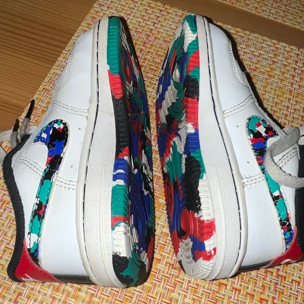 Nike Air Force 1 Size 8C Toddler White Low Top Sneakers Youth 8C